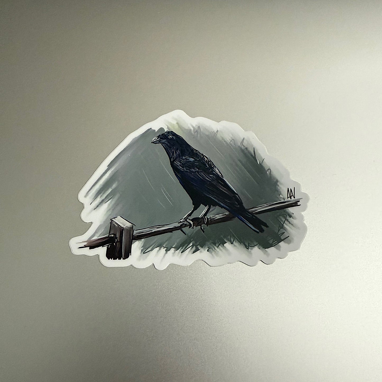 Crow Sticker