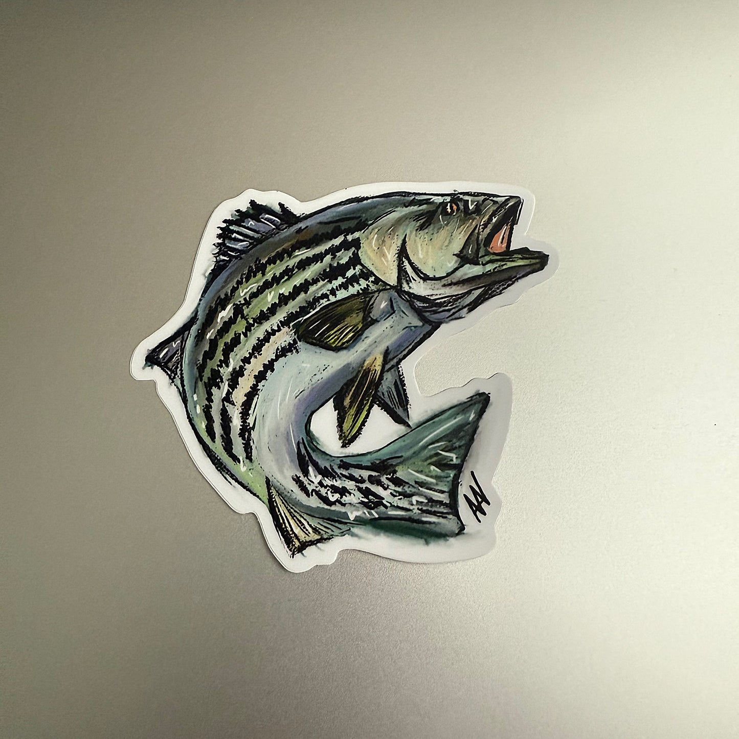 Striped Bass Sticker