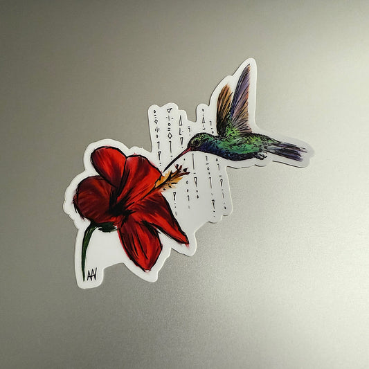 Hummingbird Sticker