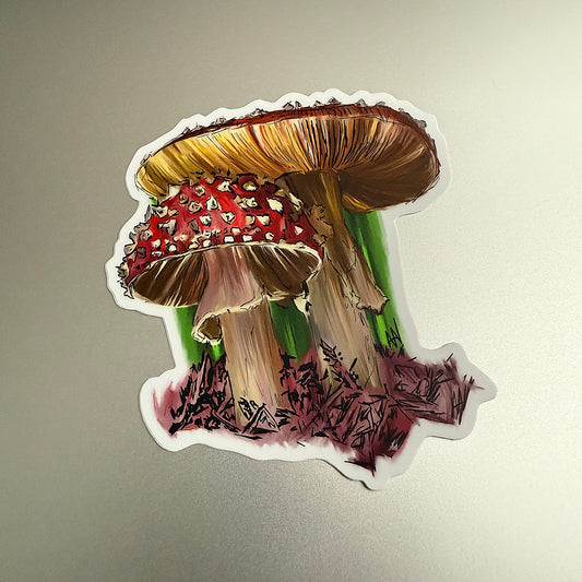 Mushroom Sticker