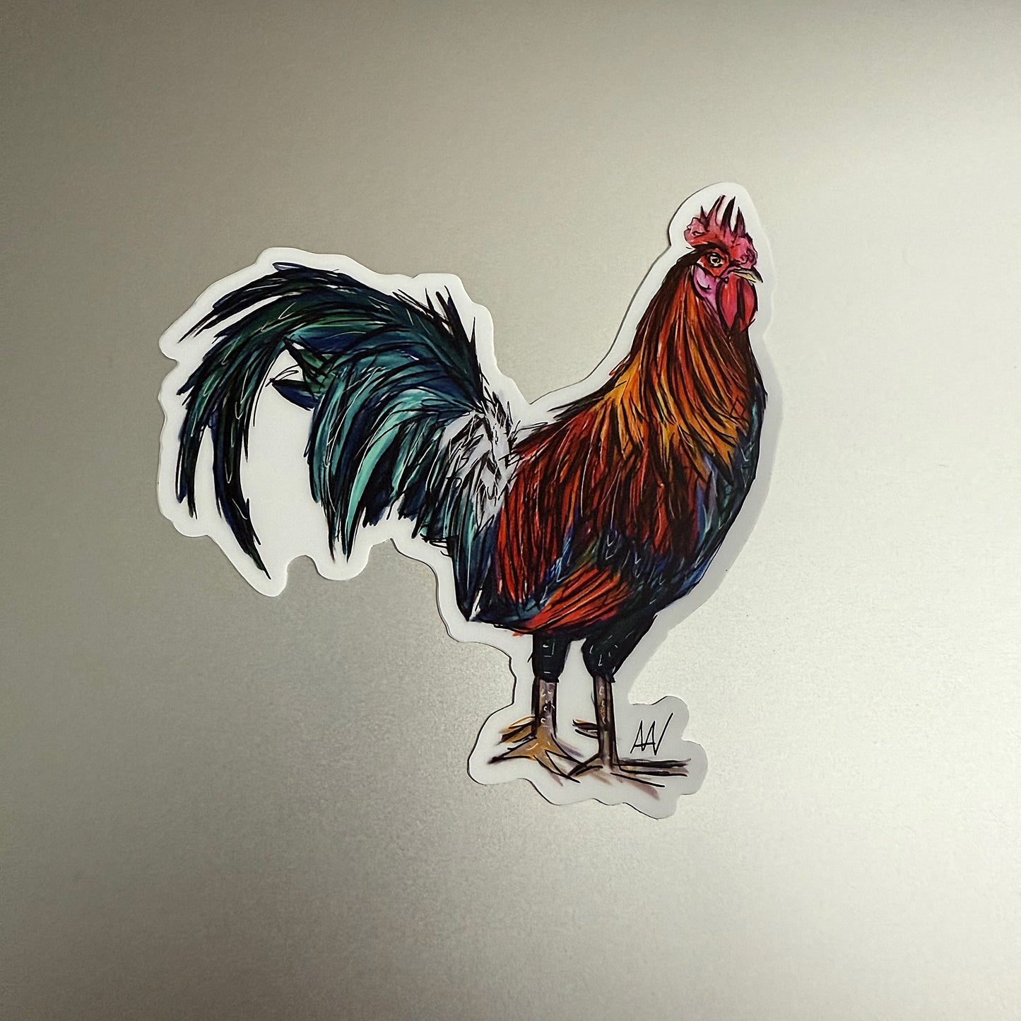 Rooster Sticker