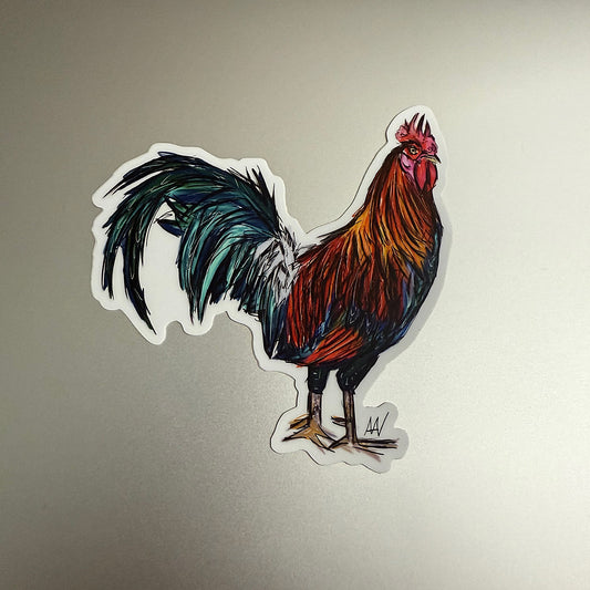 Rooster Sticker