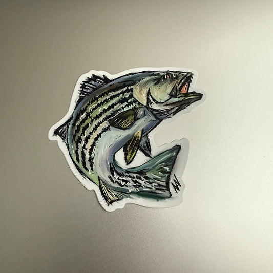 Striped Bass Sticker